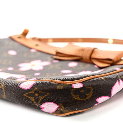 Monogram Cherry Blossom Pochette Accessories Brown