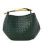 Nappa Intrecciato Sardine Bag Emerald Green