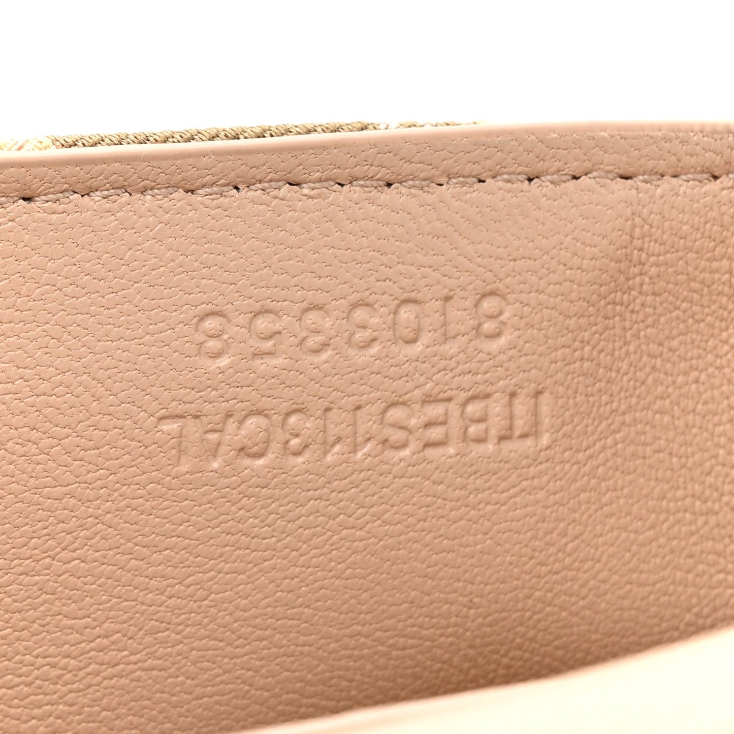Jacquard Check Soft Snip Mini Chain Bag Teacup