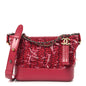 Tweed Calfskin Small Gabrielle Hobo Pink