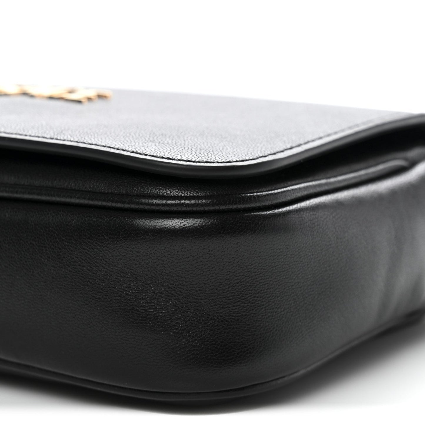 Lambskin Tag Mini Bag Black