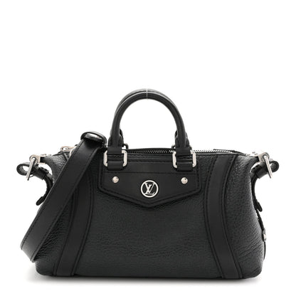 Calfskin Nano Biker Black