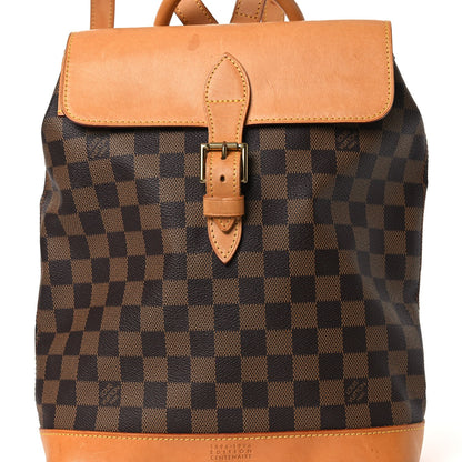 Damier Ebene Soho Centenaire Backpack
