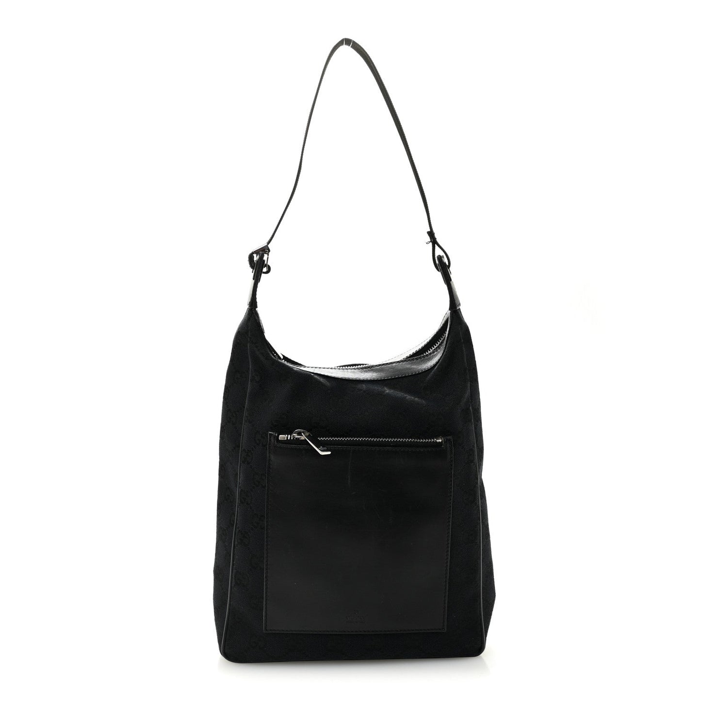 Monogram Hobo Black