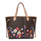LV X TM Monogram Flowers Neverfull MM