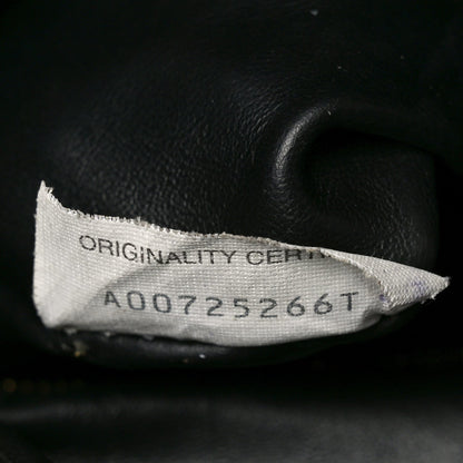 Calfskin Intrecciato Small Hop Black