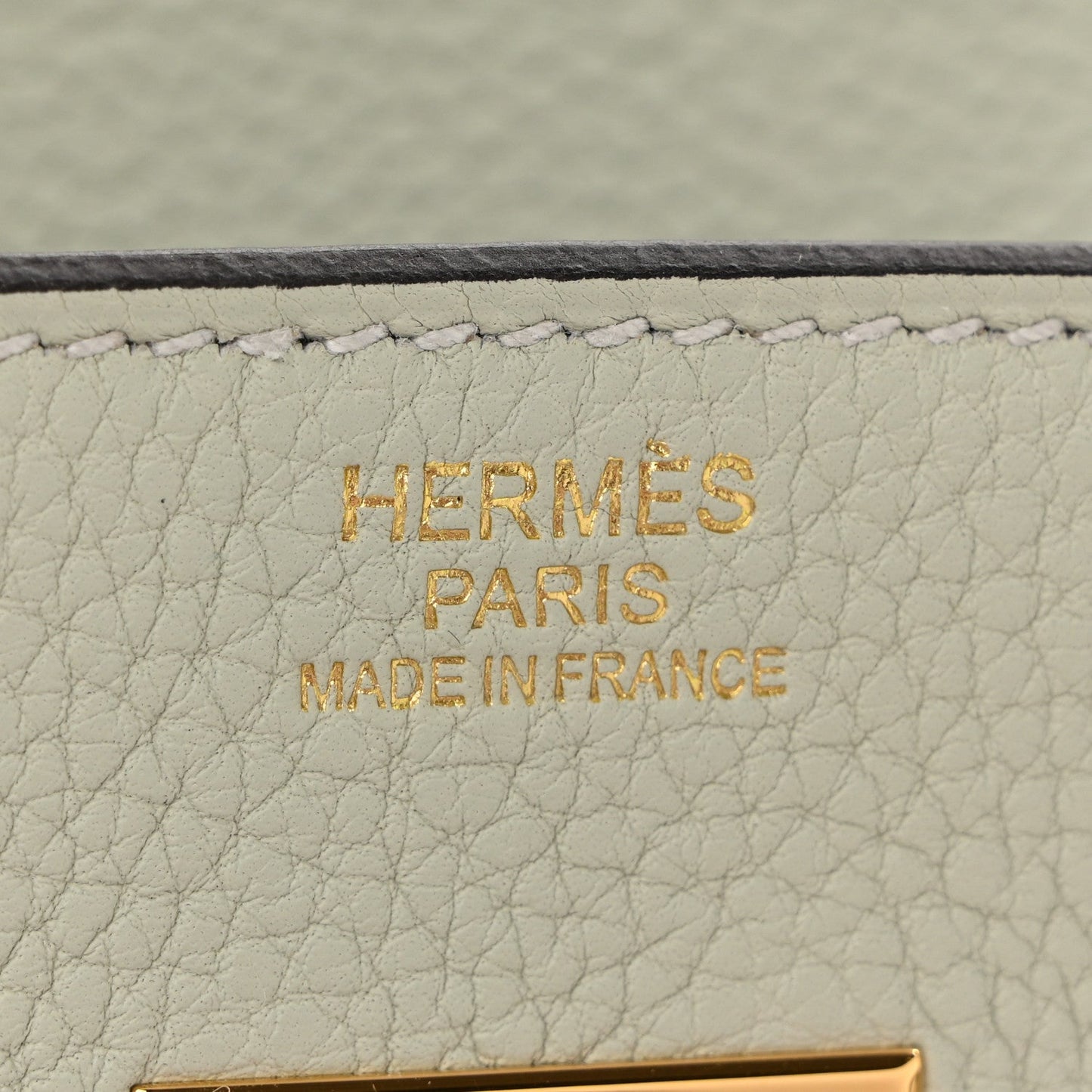 Togo Birkin 30 Gris Neve