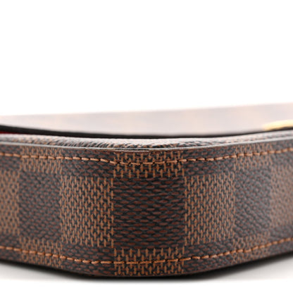 Damier Ebene Pochette Felicie Chain Wallet