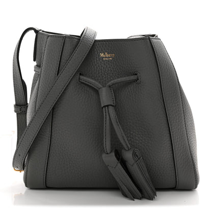 Heavy Grain Calfskin Mini Millie Charcoal