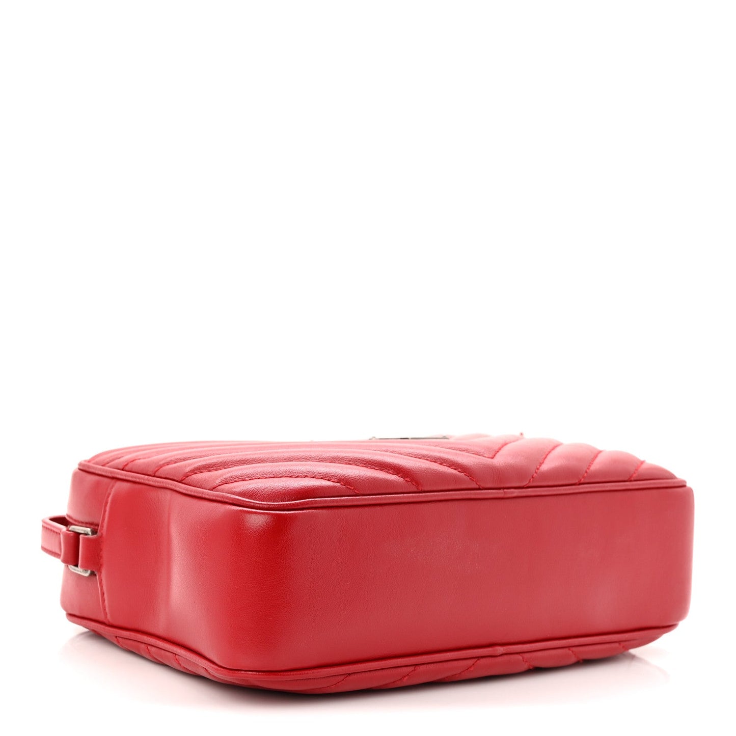 Calfskin Matelasse Monogram Lou Camera Bag Rouge Eros