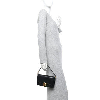 Calfskin Small 4G Chain Shoulder Bag Black