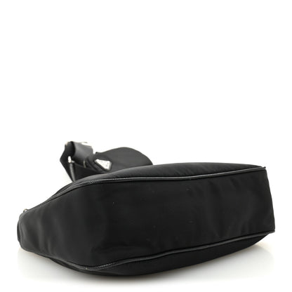 Re-Nylon Saffiano Re-Edition 2005 Shoulder Bag Black