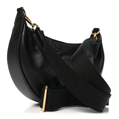 Calfskin Bubblegram Over The Moon Black