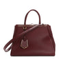 Vitello Elite Regular 2Jours Tote Rosso Scuro Ciliegia