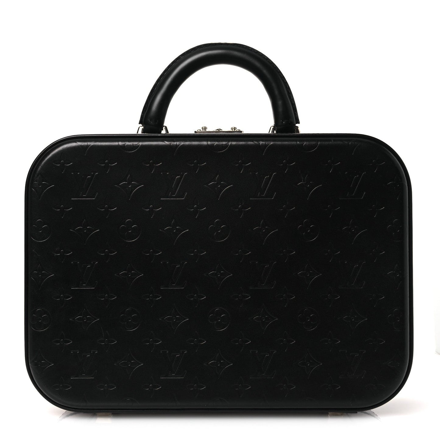 Monogram Glace Valisette MM Black