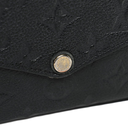 Empreinte Pochette Felicie Chain Wallet Black