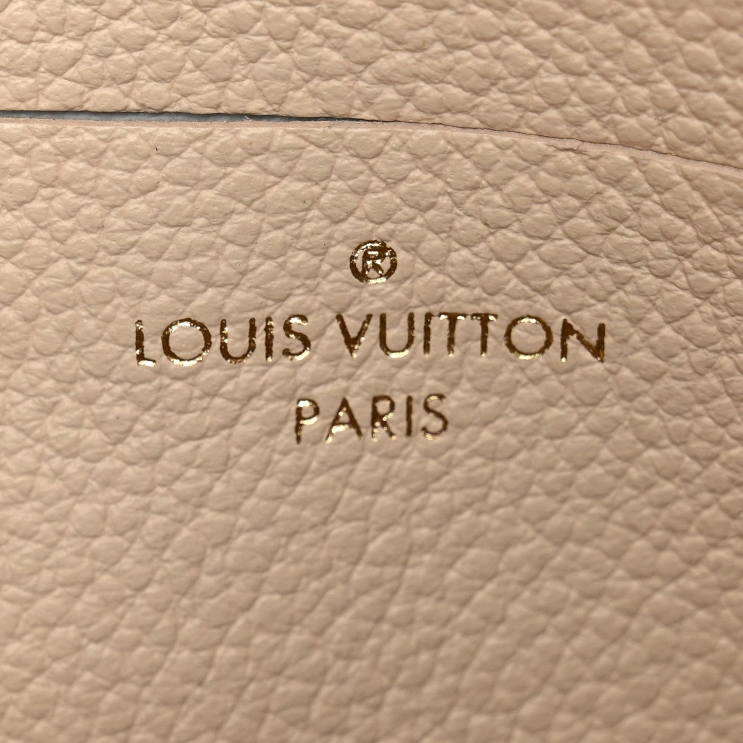 Empreinte Monogram Giant Ivy Wallet On Chain Cream