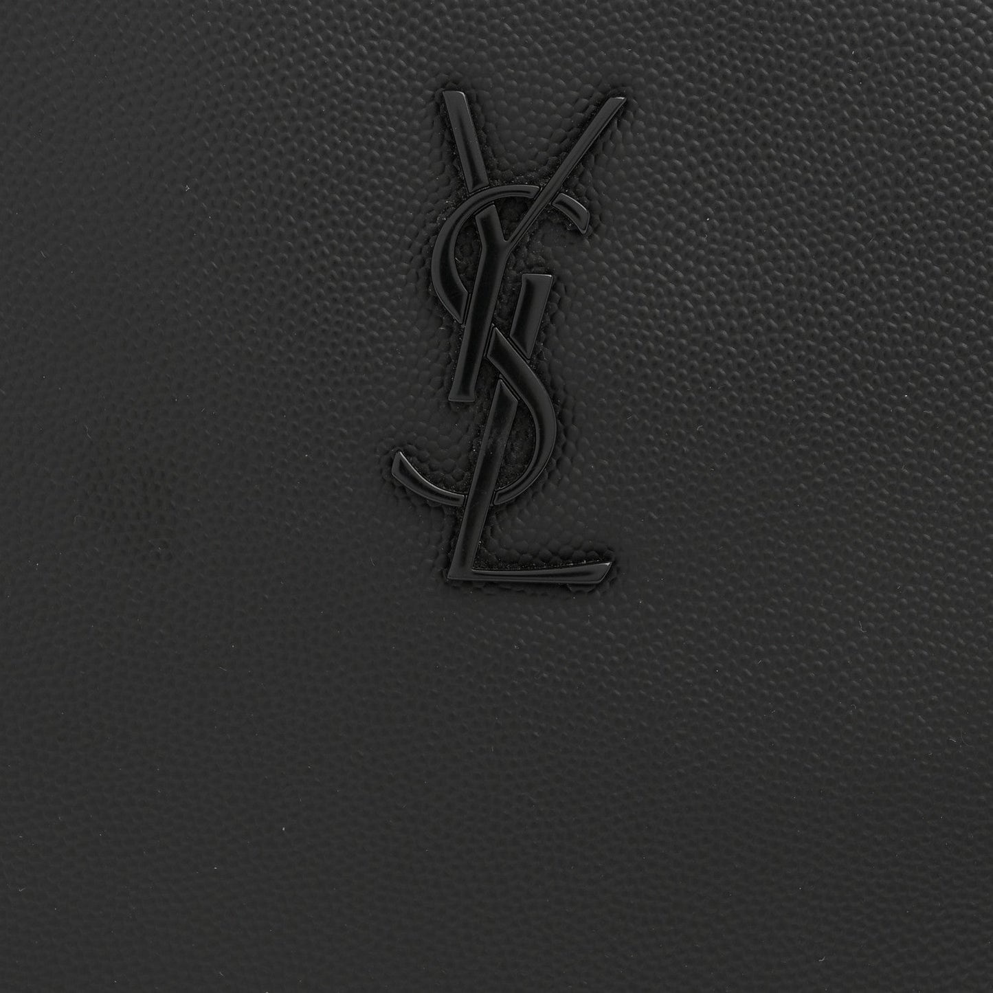 Grain De Poudre Monogram Monochrome iPad Case Black