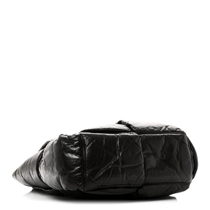 Calfskin Maxi Intrecciato Puffy Chain Tote Bag Fondente