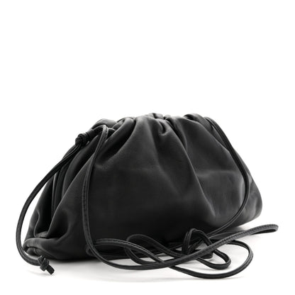 Butter Calfskin The Mini Pouch Black