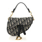 Oblique Mini Saddle Bag Blue