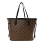 Monogram Calfskin Neo Neverfull Inside Out MM Black