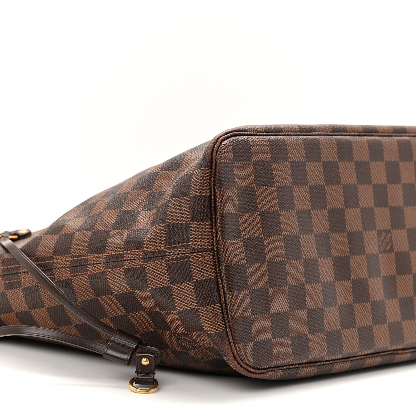 Damier Ebene Neo Neverfull MM Rose Ballerine
