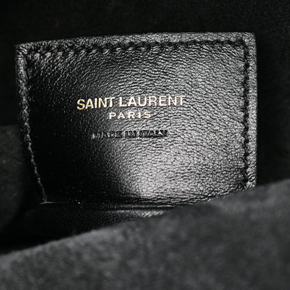 Smooth Calfskin Paris VII Large Flat Hobo Black