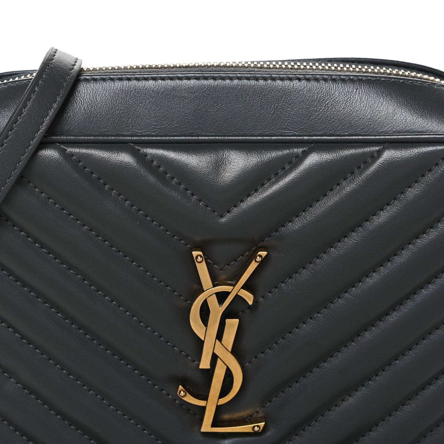 Calfskin Matelasse Monogram Lou Camera Bag Storm