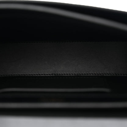 Super Lux Calfskin Small Pimlico Satchel Black
