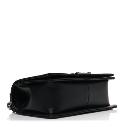 Lambskin Quilted New Medium Boy Flap Black