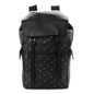 Calfskin Intrecciato Sassolungo Backpack Black Multicolor