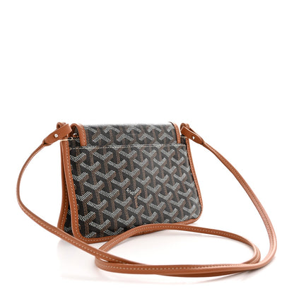 Goyardine Plumet Wallet Clutch Black Gold