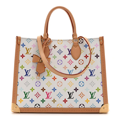 LV X TM Monogram Multicolor Onthego MM White