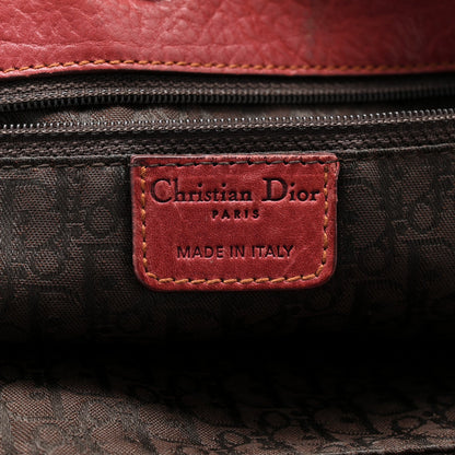 Calfskin Large Gaucho Double Saddle Bag Red