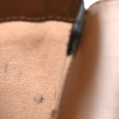GG Supreme Monogram Mini Horsebit 1955 Crossbody Bag Beige Brown Sugar