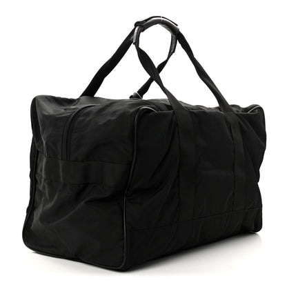 Tessuto Nylon Saffiano Carry On Travel Bag Black