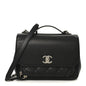 Caviar Quilted Medium Business Affinity Flap Black