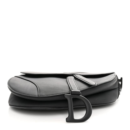 Ultra Matte Saddle Bag With Strap Black