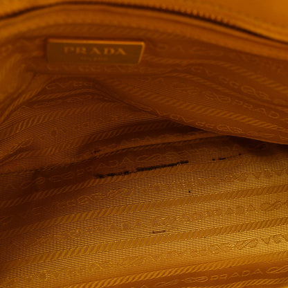 Saffiano Lux Small Galleria Double Zip Tote Soleil