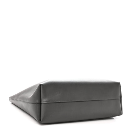Calfskin Large Shopping Tote Earth