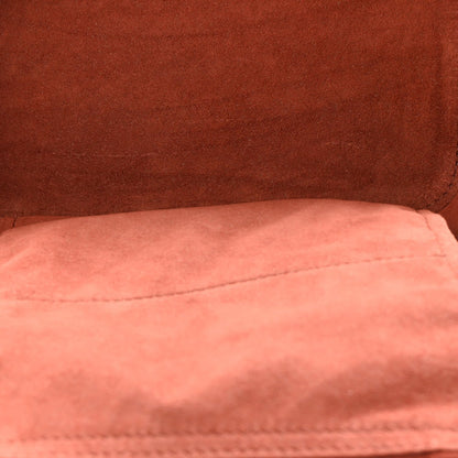 Canvas Le Monogramme Small Jewelry Case Chestnut