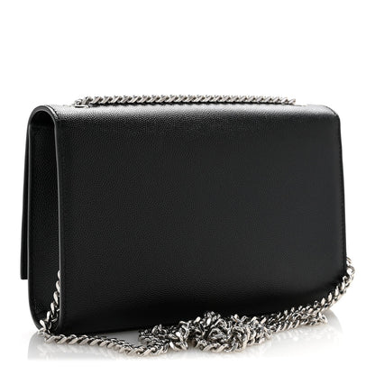 Grain De Poudre Small Monogram Kate Satchel Black