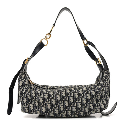 Oblique Large D-Journey Bag Blue