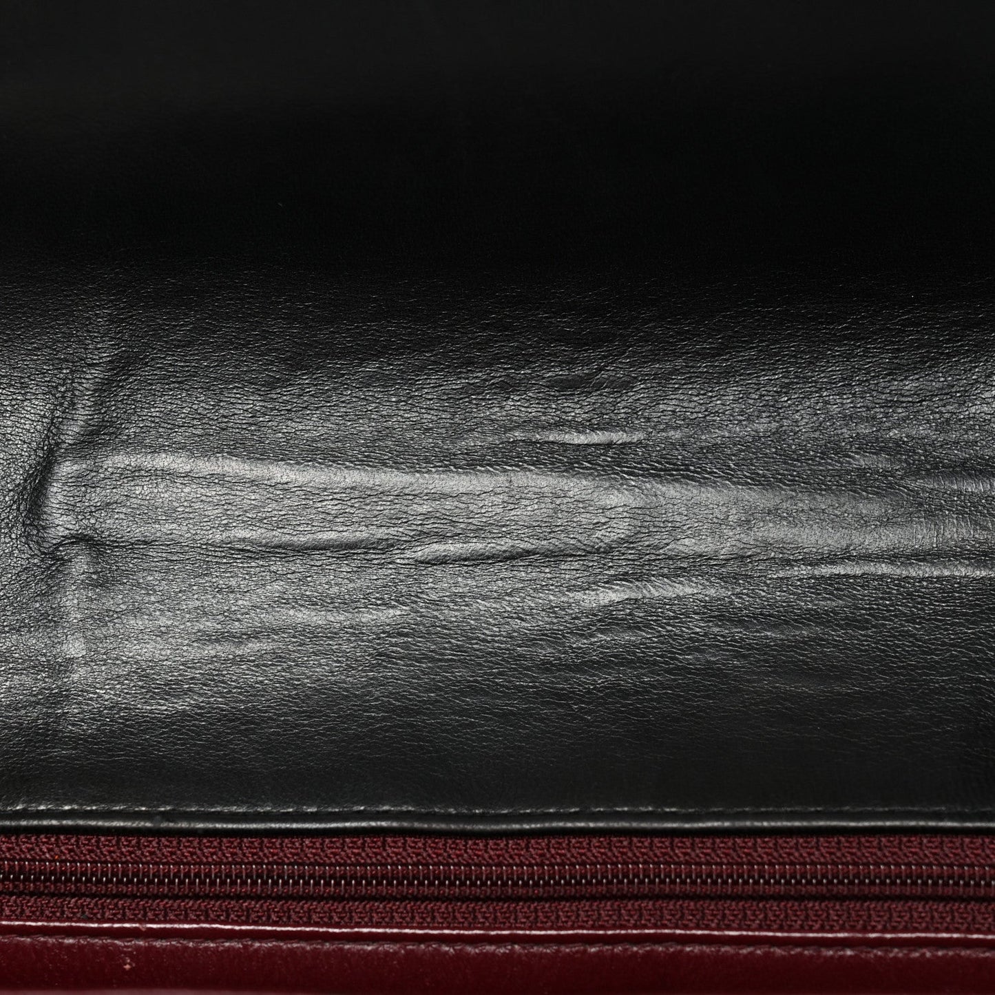 Lambskin Quilted Medium Single Flap Black