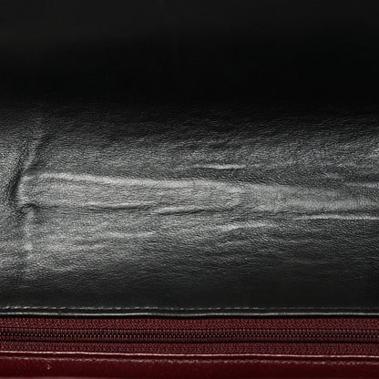 Lambskin Quilted Medium Single Flap Black