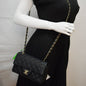CHANEL Mini Rectangular Flap Quilted Lambskin Leather Shoulder Bag Black- Hot Deals