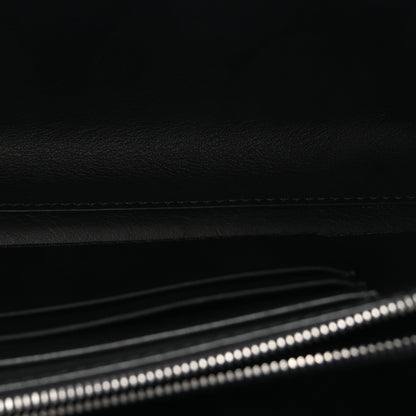 Matte Aluminum Personal Cross-Body Bag Black