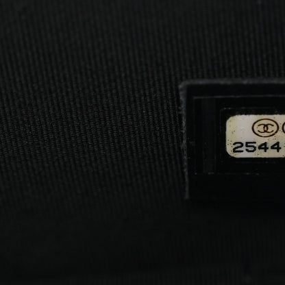 Lambskin Quilted Mini CC Box Camera Bag Black
