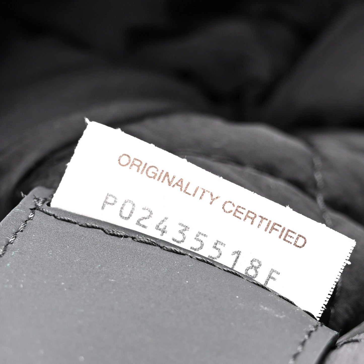Nylon Intrecciato Padded Tech Cassette Bag Black